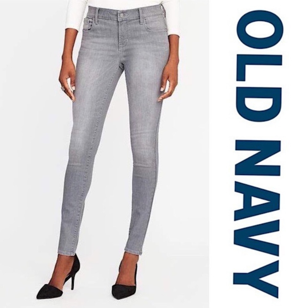 Old Navy Rockstar Super Skinny Jeans in Gray NWT, 8